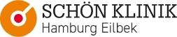 Logo der Schön Klinik Hamburg Eilbek, bestehend aus einem grafischen Symbol und daneben stehender Schrift.